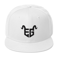 EGT White Snapback Hat
